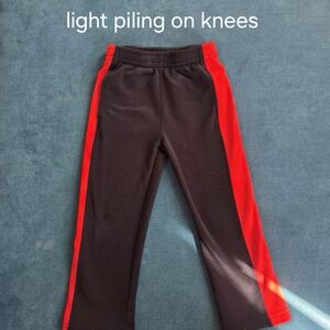 Under Armour Kids Black and Red Joggers